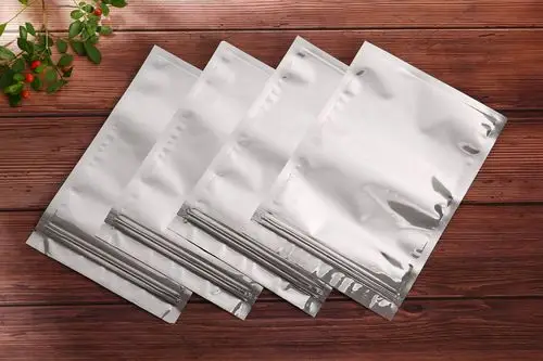 镀铝自封骨袋平底袋铝箔封口袋不透光食品包装袋密封袋