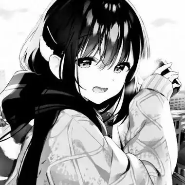 黑白动漫女头我与旧事归于尽来年依旧迎花开