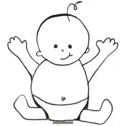 h_baby3标签妹妹,妹妹简笔画,婴儿,婴儿简笔画,弟弟,弟弟简笔画,玩