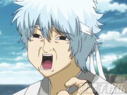 gif盘点银魂里的夸张颜艺