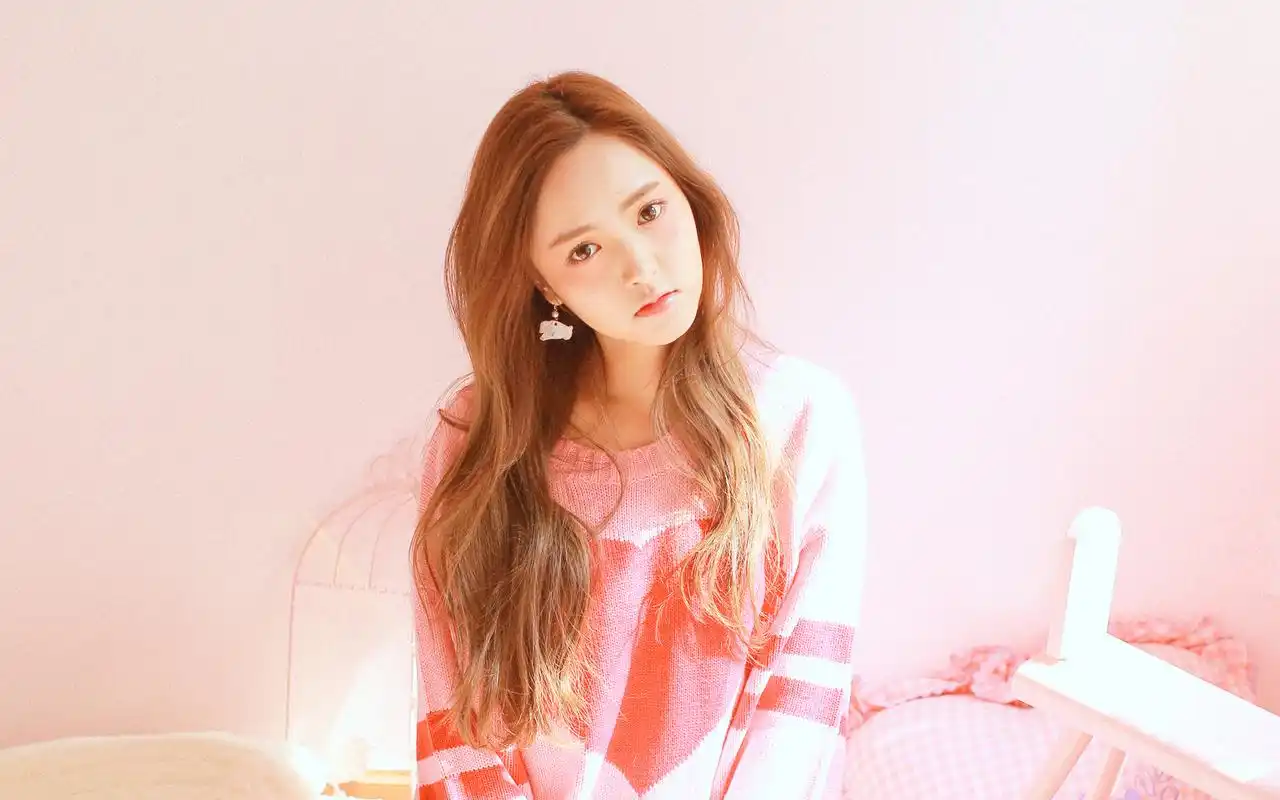 日系粉红少女可爱甜美写真高清壁纸高清大图预览1920x1200_美女壁纸