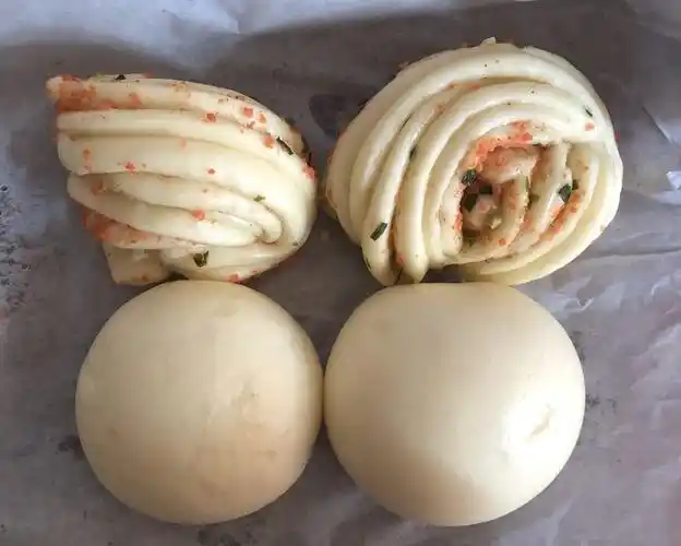 【就是馒头,就是花卷(冰箱隔夜发)的做法步骤图】有心情才做菜_下厨房