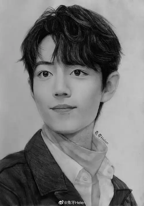 肖战余生请多指教##肖战##我画的就是肖战