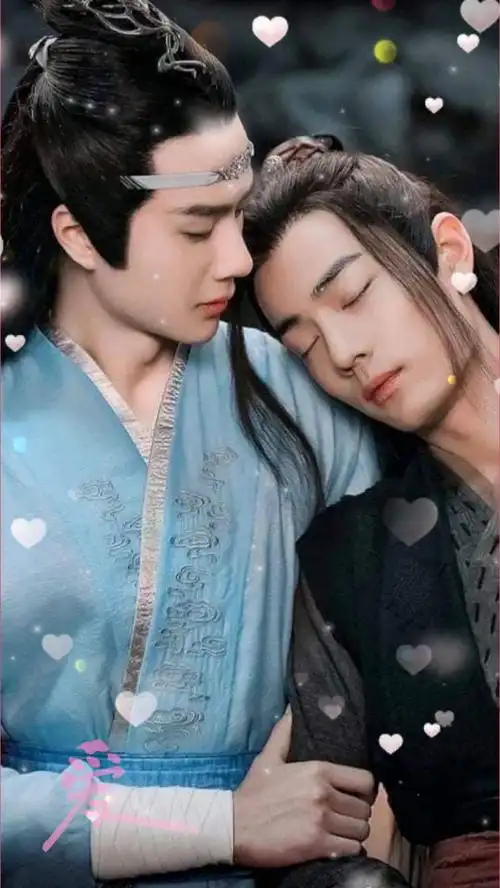 正能量满满最优秀最默契最佳拍档的好可爱王一博肖战俩个小可爱帅翻天