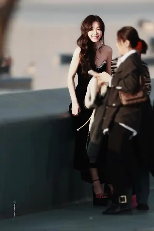 徐梦洁抹胸礼服##淘宝红人之夜