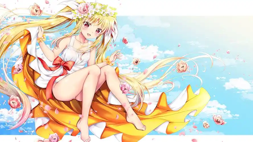 性感动漫美女1080p桌面壁纸图片