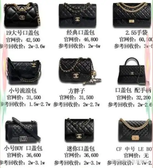 现在香奈儿二手包包回收价格是多少