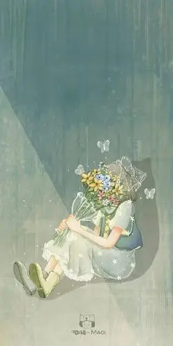 温暖治愈系壁纸愿平生成长落落大方