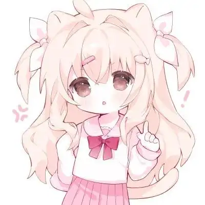 漫画小女孩图片可爱呆萌头像120张_女生动漫头像_头像屋