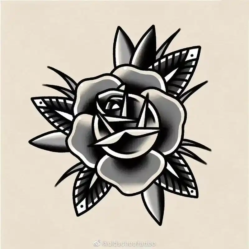 old school手稿#彩色纹身 #纹身图案手稿 #刺青  - 抖音