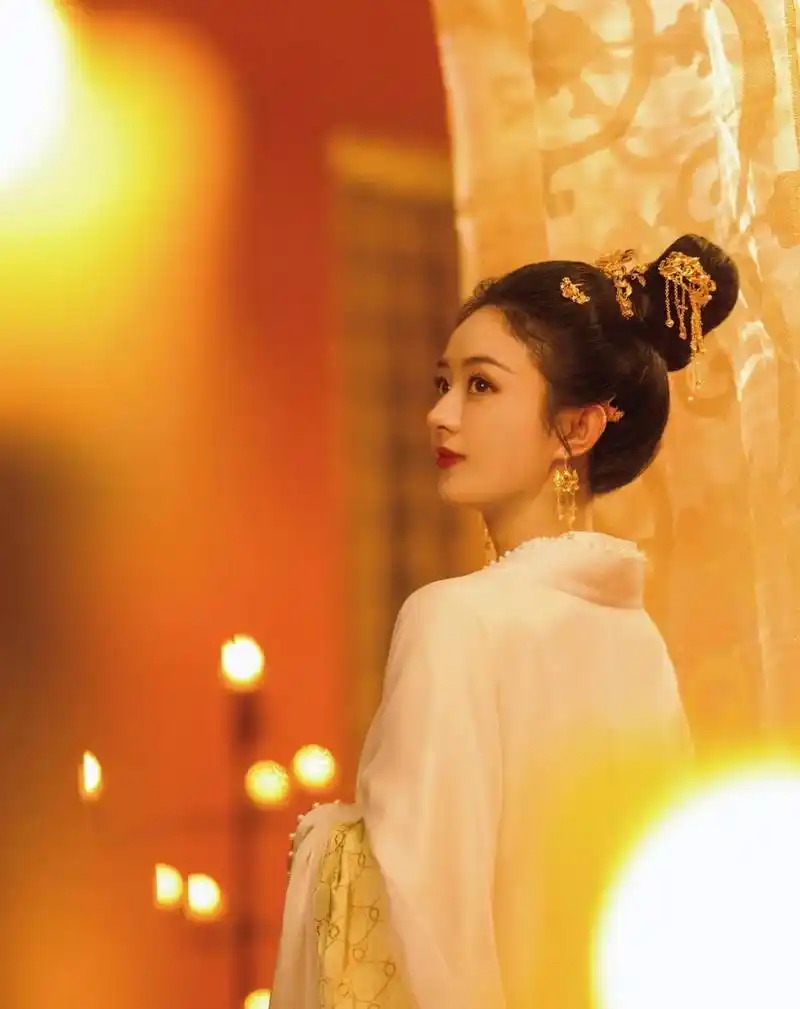 赵丽颖古风汉服美如画妥妥的梦回眀兰呀