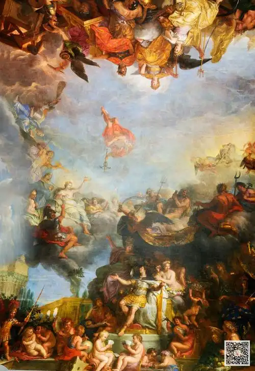 为了追求欧式感觉,欧式酒店业主也只能用欧式油画壁画了