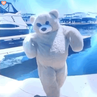 跳舞小熊表情包动图