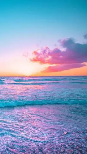 唯美迷人治愈系大海景色