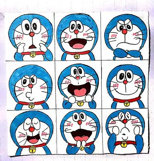 近似画米奇&哆啦a梦