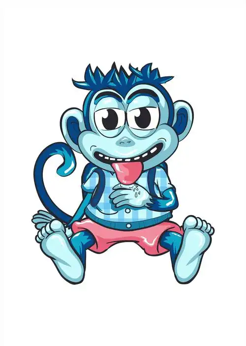 卡通动物拟人形象