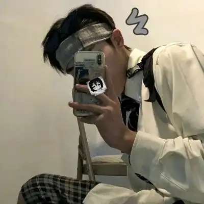 唯美贴纸真人成熟高冷帅气男生头像 愿七夕"快乐"