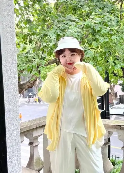 打扮好看无关身材多张又胖又矮的图片诠释150斤也美得出奇