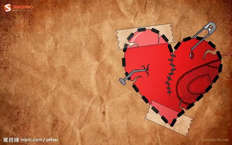 jpg颜色:5共享分×关 键 词:受伤的心灵 壁纸 心碎 受伤 创意 其他