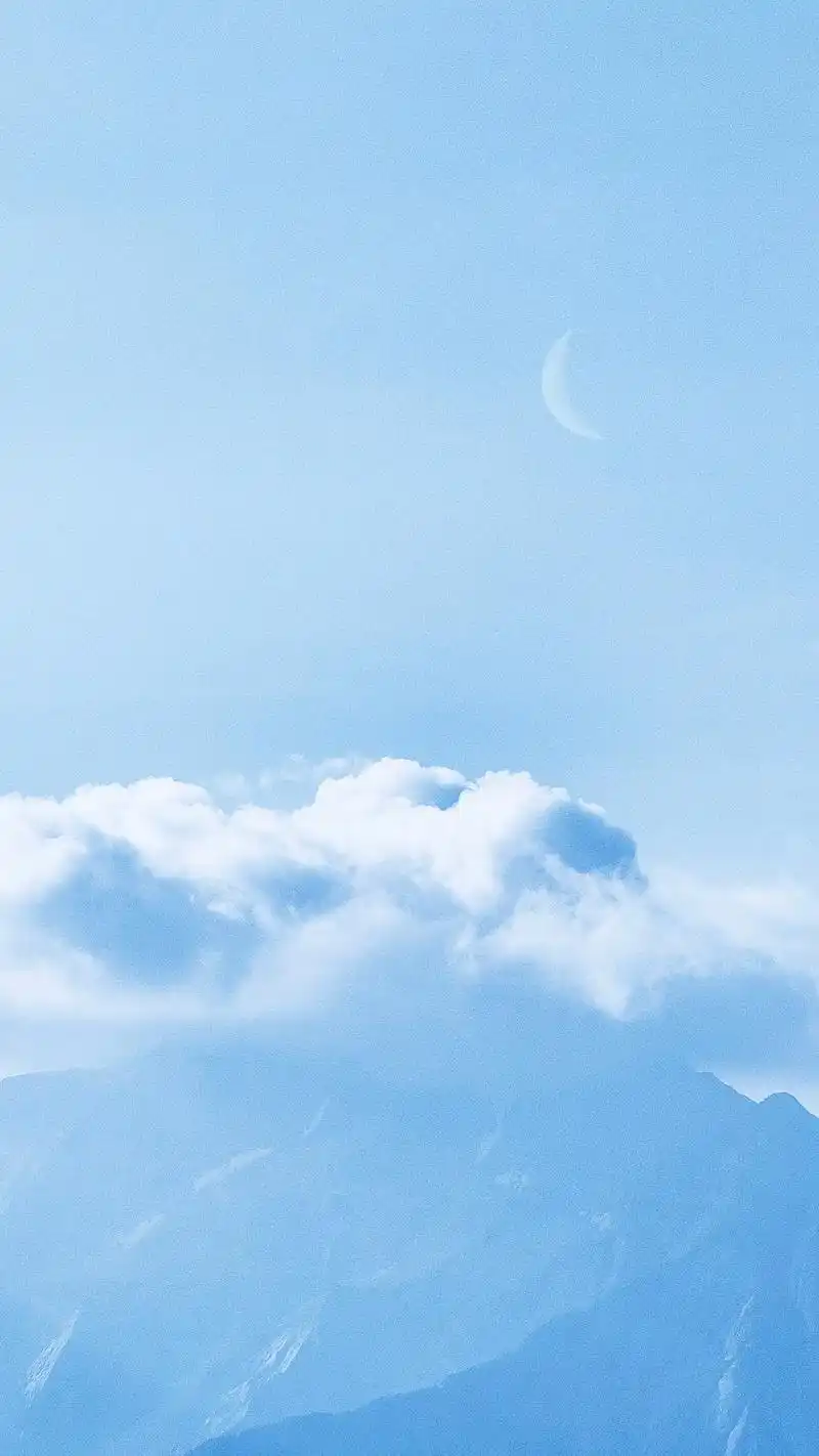 治愈系风景 #壁纸高清 #今天的天空特别美 月遇从云,花遇 - 抖音