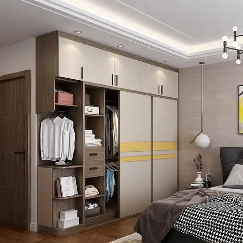 现代衣柜家具米色衣柜衣柜定制衣柜 - buy fitted wardrobes,bedroom