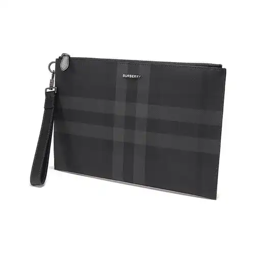 博柏利burberry男款扁平手拿包8064580