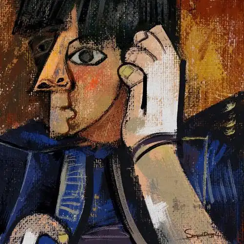 大画家给周杰伦画专辑封面第二期了