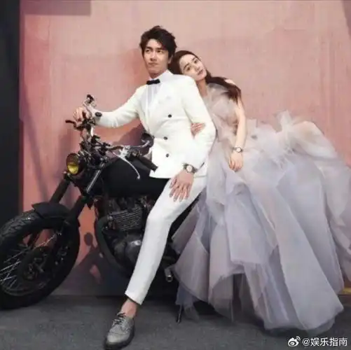 赵丽颖林更新早期婚纱照