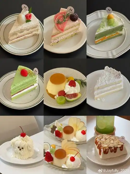 周末下午茶甜品单