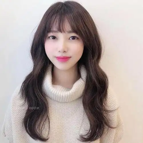 2020发型趋势范本合集:短中长发配氧气刘海,韩国网红们这样搭