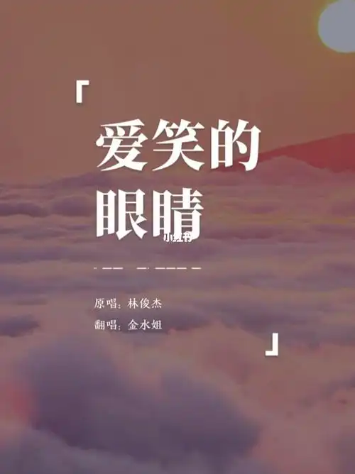 爱笑的眼睛林俊杰coveredby金水姐