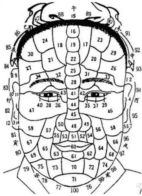 面相中比较重要的岁数节点