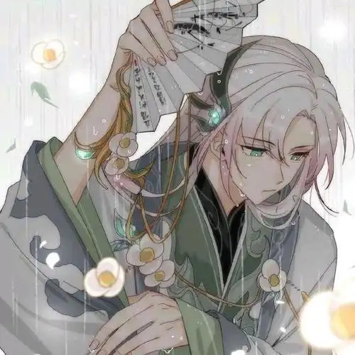 古风男生头像江水孤寂两岸墨绿到处站的都是你的身影