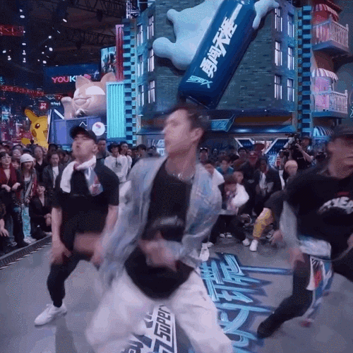 王一博玩疯了街舞选手我听到王一博膝盖落地撞击声真替他疼