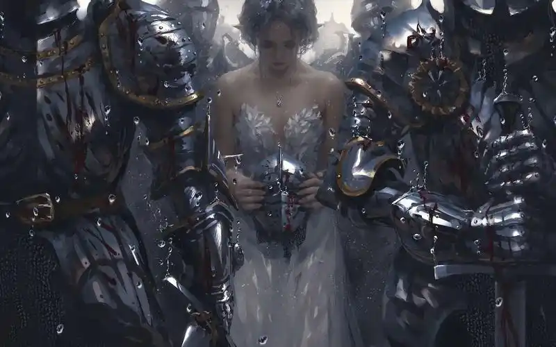 wlop壁纸合集4骑士生来只为公主而战2018全年壁纸