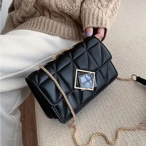 小mk女包官方旗舰店官网春夏小香风菱格链条包包2021新款潮韩版mk