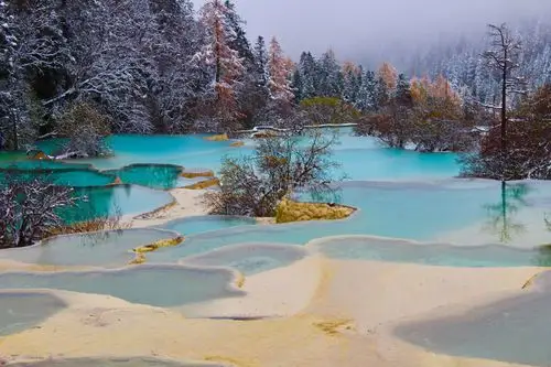 人间仙境九寨!美丽瑶池黄龙!