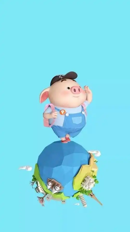 2019"猪"事顺意!刷爆抖音的猪猪壁纸!