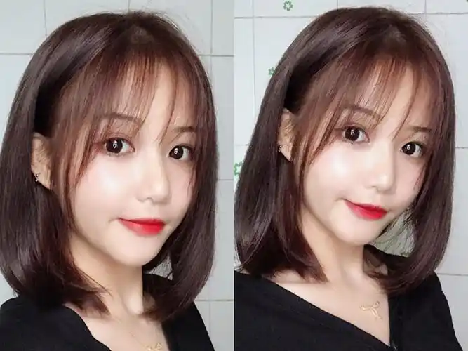 法式刘海八字刘海(19年最新的法式刘海发型,任何脸型都适合,减龄显