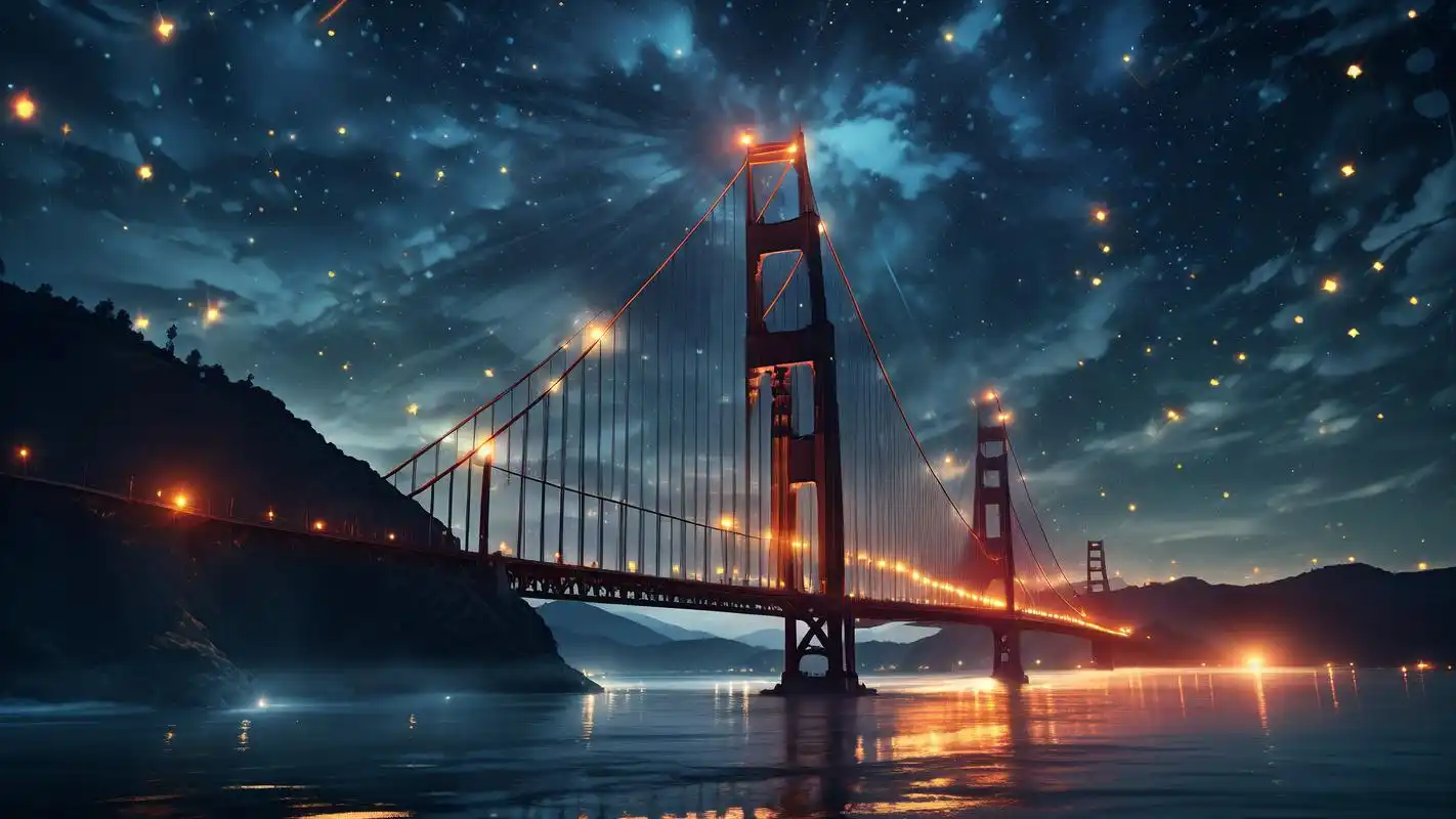 探索美国金门大桥的壮丽与魅力,一组绝美壁纸等你来拿!