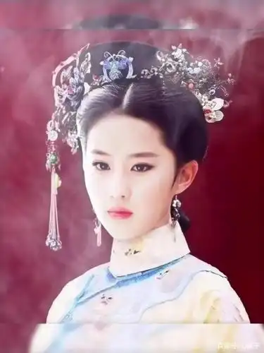 刘亦菲不好看了?看看她的清宫剧照吧!