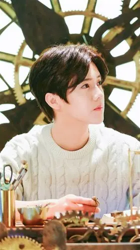 鹿晗小鲜肉人气偶像帅气明星高清壁纸下载