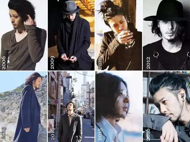 小栗旬在热血高校里也曾梳过man bun.