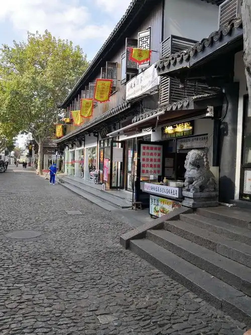 迈步在上海嘉定州桥老街