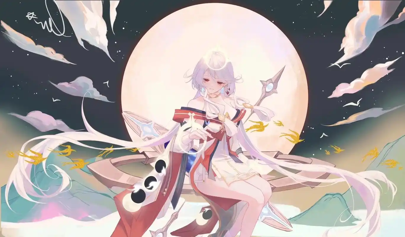 十六谷.#稿件展示 #稿子勿用 #决战平安京 #约稿 #插画 - 抖音