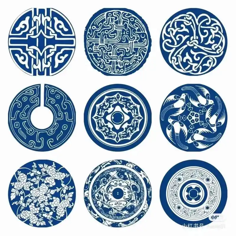 欣赏一下中国传统精美的青花瓷纹样吧