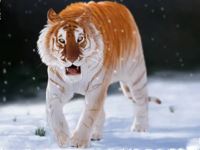 神农架猛兽"过山黄"?相传像虎又像豹(山王菩萨)