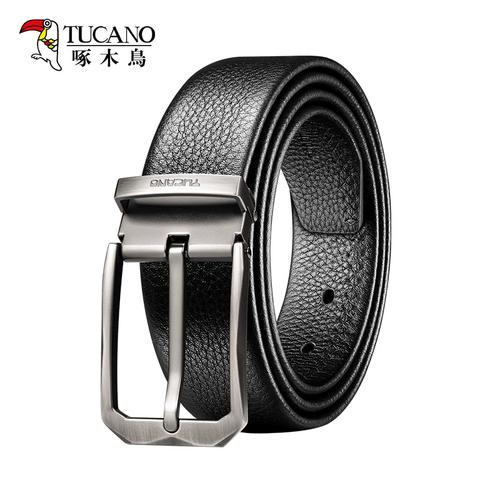 卡帝乐鳄鱼(cartelo)皮带男士自动扣商务休闲裤男款式牛皮腰带生日