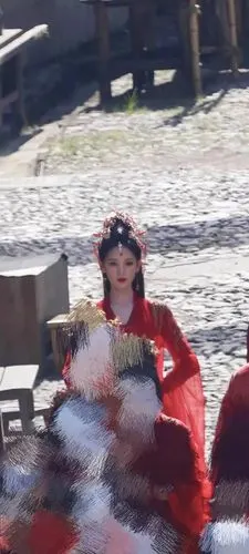 陈瑶在《皓衣行》中的造型真的好好康啊!