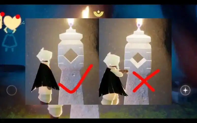 祈梦光遇测身高的正确姿势和快速看出身高是几号